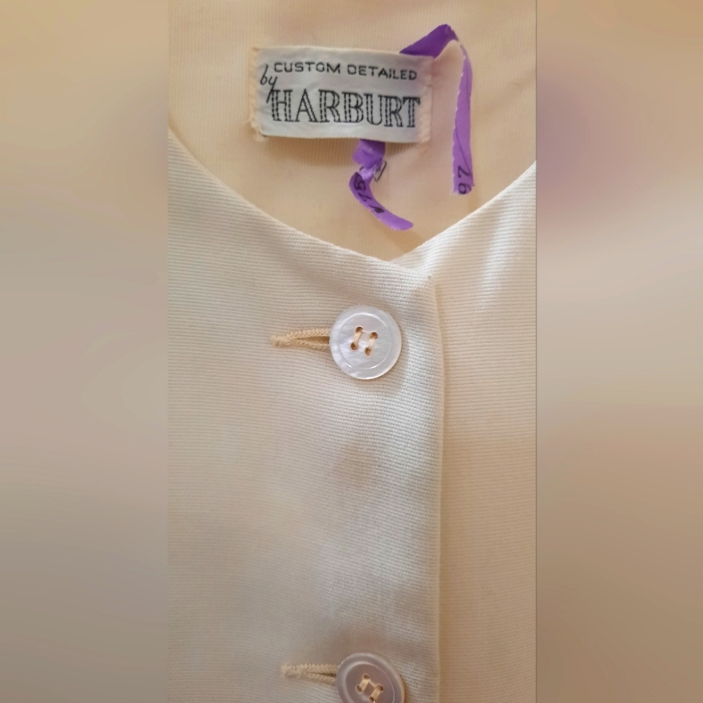 Vintage 60's Dress Jacket by Halburt. - Picture 2 of 4